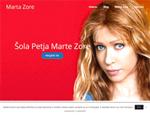 Tablet Screenshot of marta.zvoncek.com